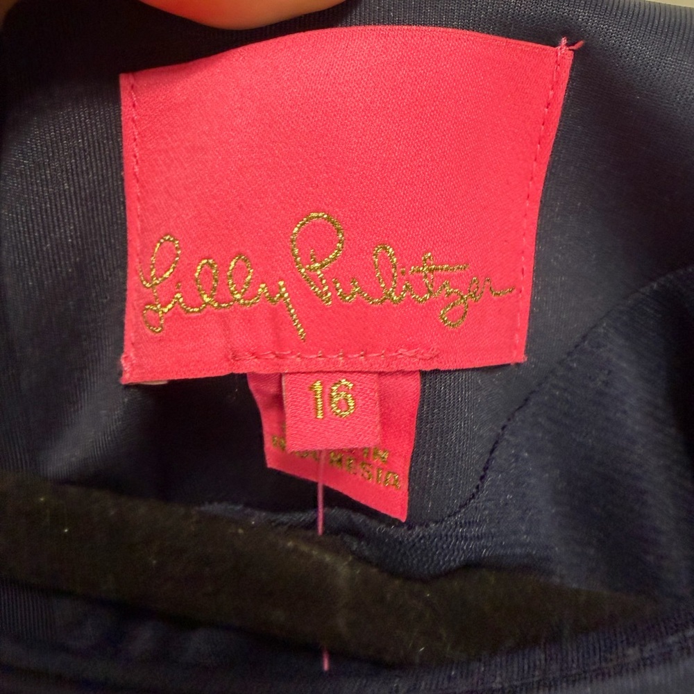 Lilly Pulitzer Klara True Navy Dress NWT - Picture 3 of 6